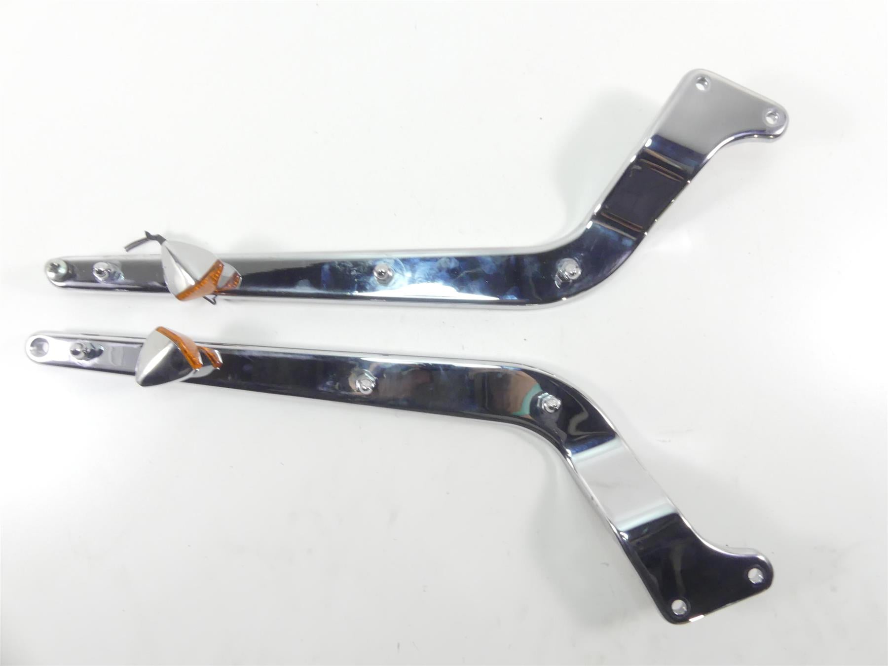 1999 Harley FXSTS Softail Springer Rear Fender Struts + Turn Signals 59955-86A {{ shop.shopifyCountryName }} - Mototech271