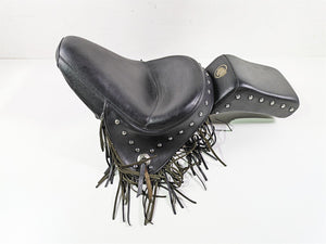 2002 Indian Spirit Deluxe Rider Passenger Studded Seat Saddle 62-097