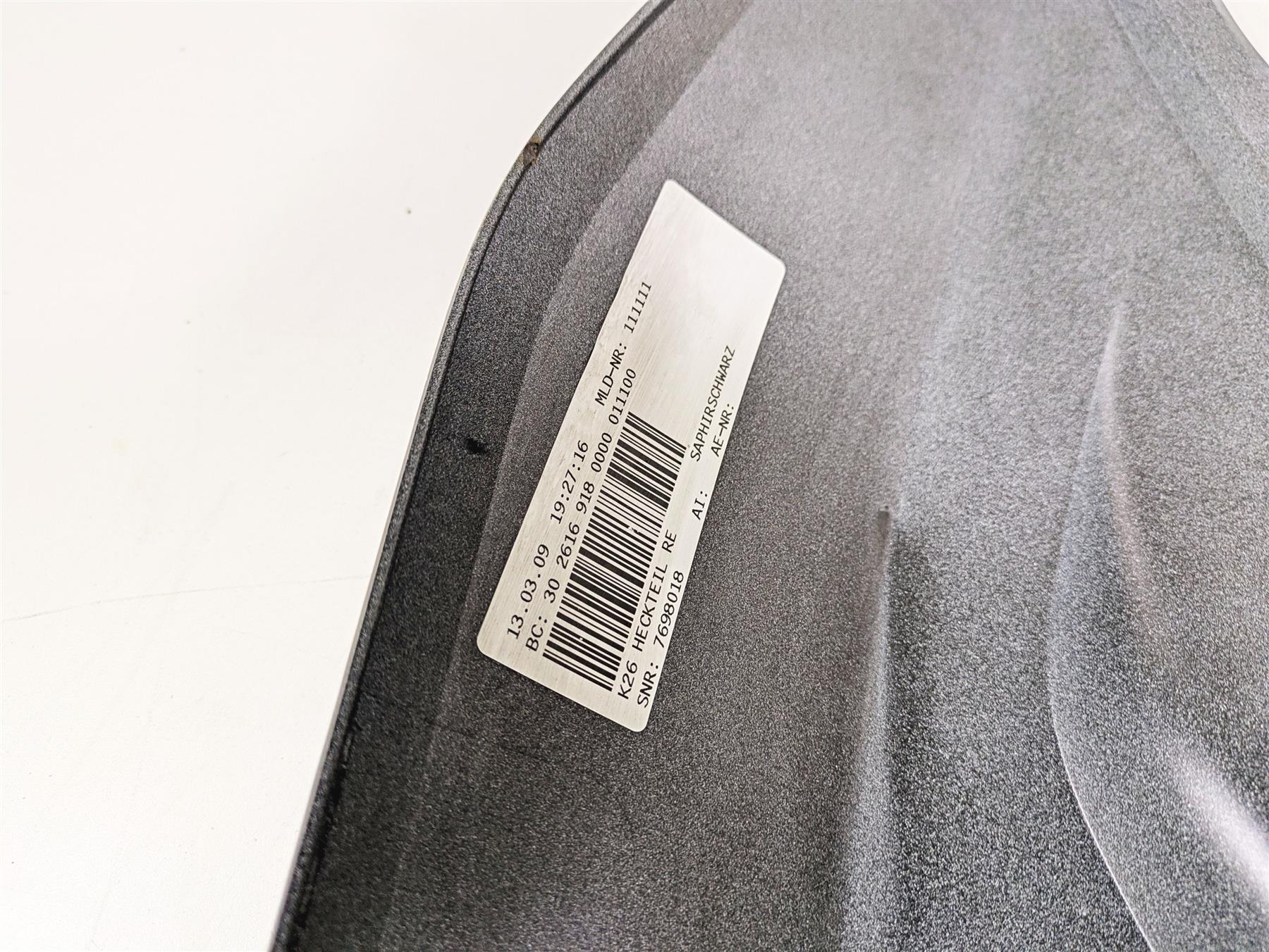 2009 BMW R1200RT K26 Tail Fairing Cover Cowl Set 46637681571 46637681572 {{ shop.shopifyCountryName }} - Mototech271
