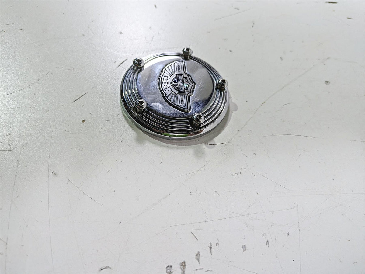 2003 Harley Dyna FXDL Low Rider 100TH Anniversary Cam Chest Engine Cover 32536-03 {{ shop.shopifyCountryName }} - Mototech271