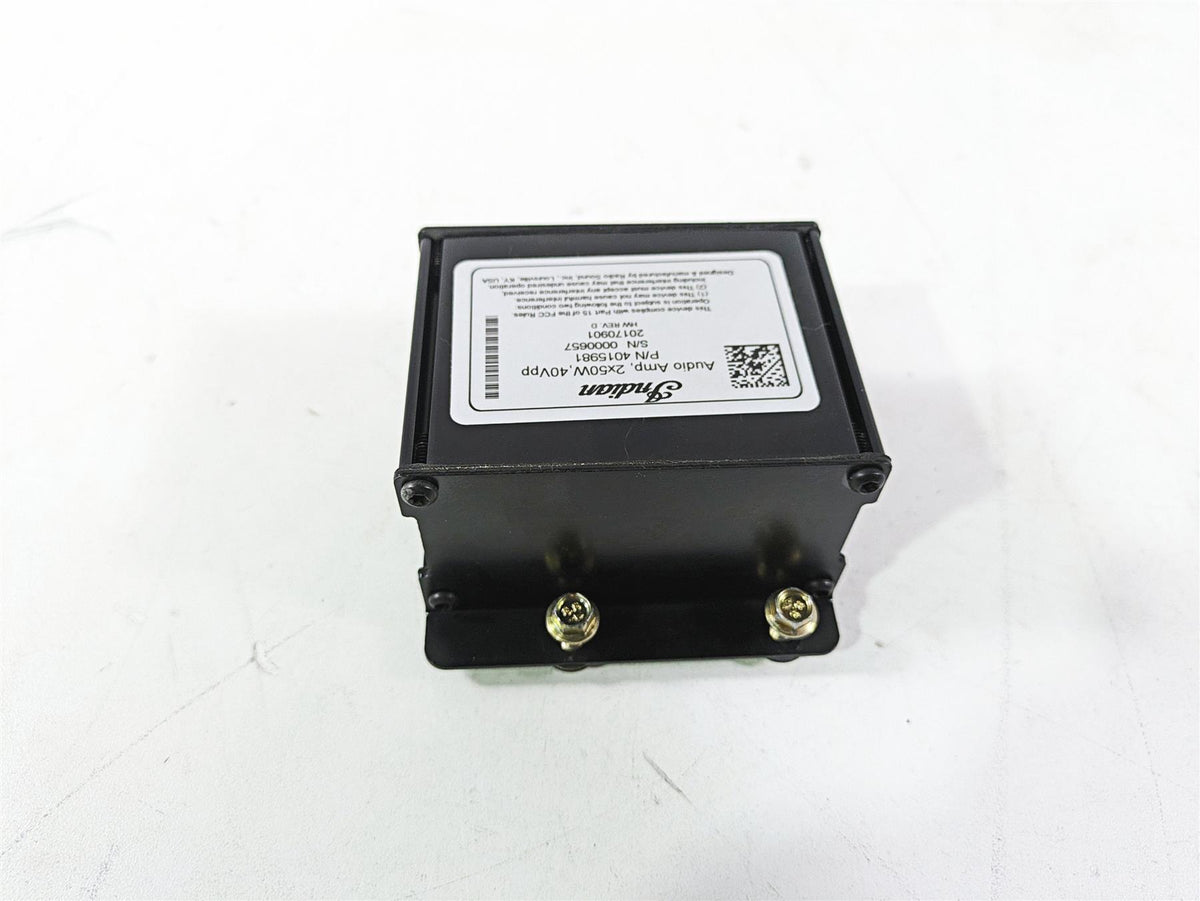2018 Indian Chieftain Dark Horse Saddlebag Amp Amplifier Audio Module 4015981 {{ shop.shopifyCountryName }} - Mototech271