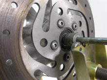 Load image into Gallery viewer, 2007 Harley FLHTCU SE2 CVO Electra Glide Rear 9 Spoke 16x3 Rim Wheel 43484-08
