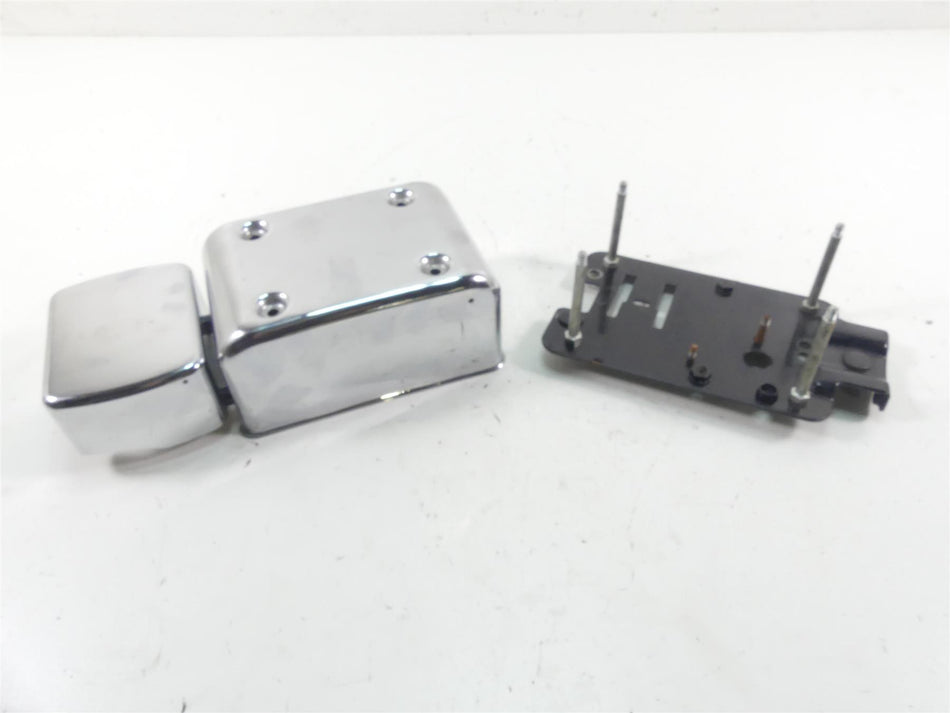 1998 Harley Dyna FXDL Low Rider Electrical Box Carrier + Chrome Cover 66333-90 {{ shop.shopifyCountryName }} - Mototech271
