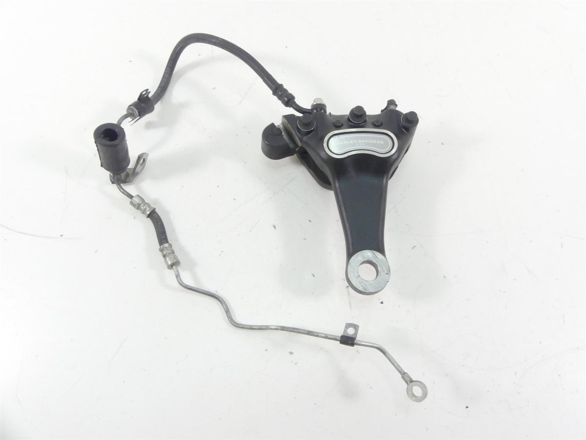 2001 Harley Davidson XL1200 Sportster Rear Brake Caliper + Line & Mount 40925-00 {{ shop.shopifyCountryName }} - Mototech271