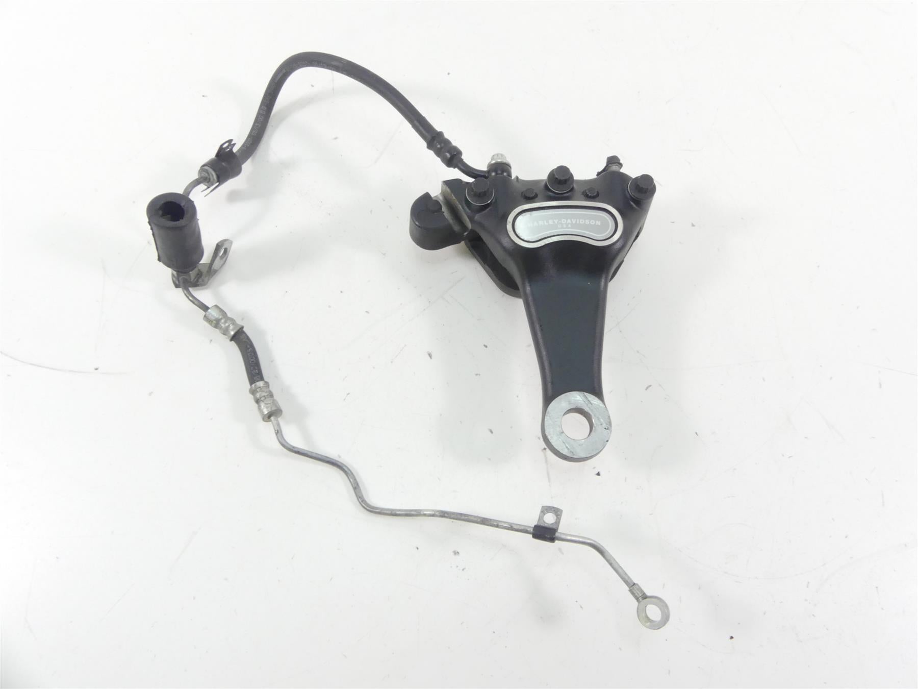 2001 Harley Davidson XL1200 Sportster Rear Brake Caliper + Line & Mount 40925-00 {{ shop.shopifyCountryName }} - Mototech271