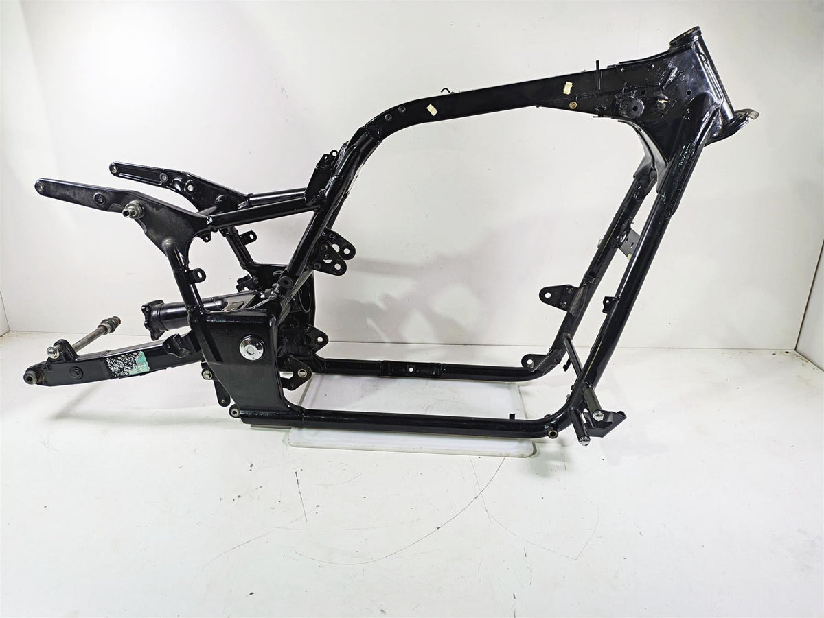 2002 Honda V-Twin VTX1800 C Straight Main Frame & Swingarm With Clean Texas Title 50100-MCH-770 {{ shop.shopifyCountryName }} - Mototech271