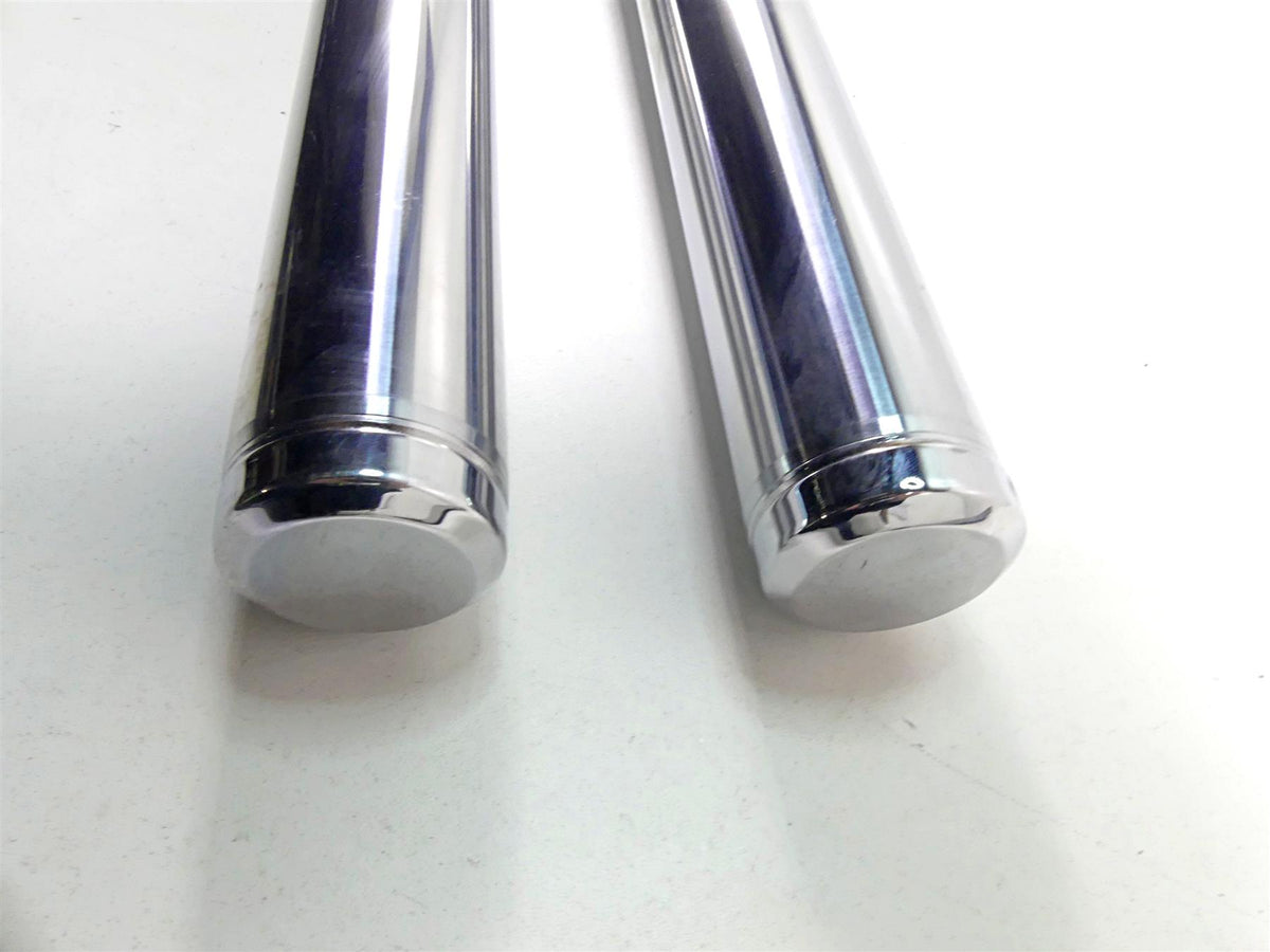 2005 Harley VRSCSE CVO V-Rod 49mm Chrome Front Fork Leg Set 46784-05A 46785-05A {{ shop.shopifyCountryName }} - Mototech271