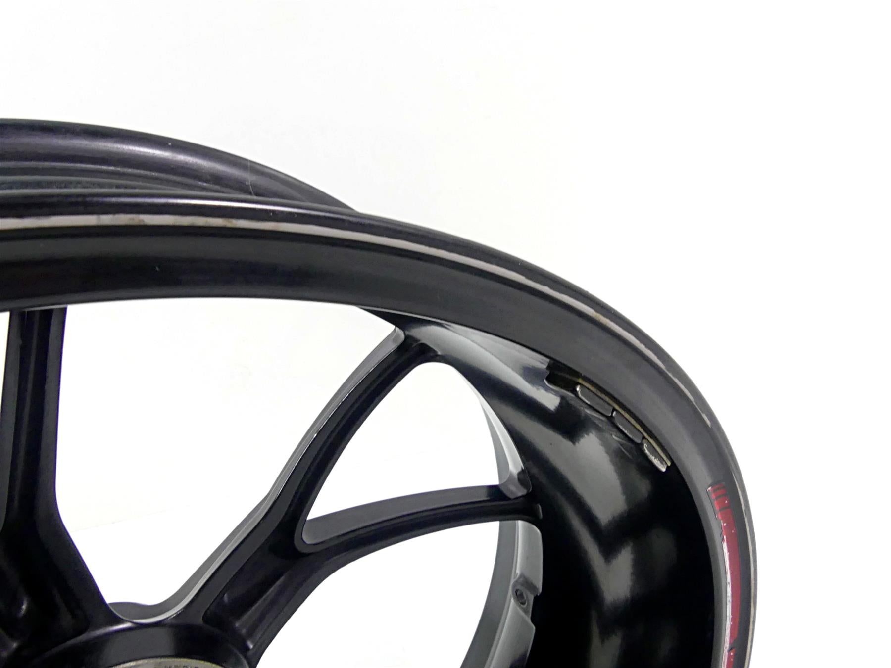 2012 Ducati Monster 1100 EVO Straight Rear Wheel Rim 17x5.5 -Read 50211451AT {{ shop.shopifyCountryName }} - Mototech271