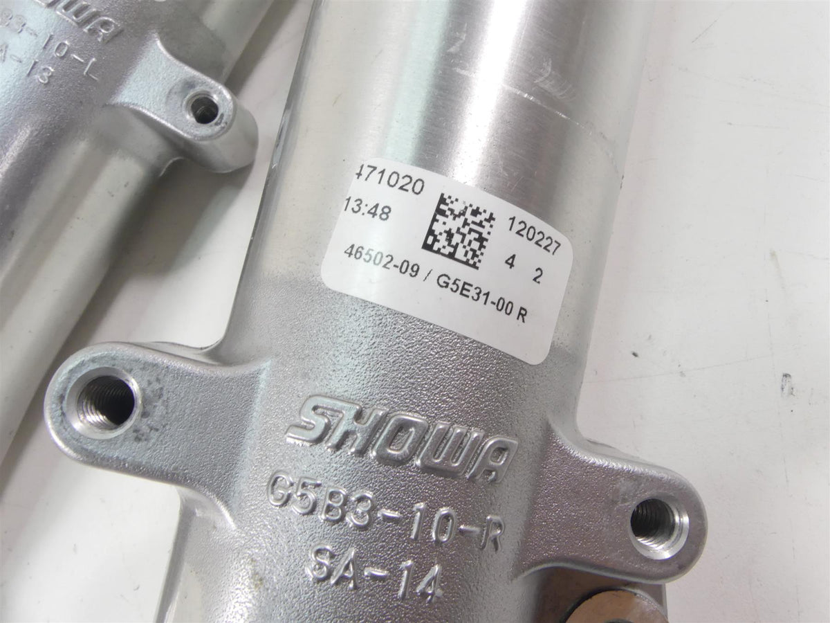 2012 Harley Touring FLHX Street Glide Front Lower Fork Slider Tubes 46495-09 {{ shop.shopifyCountryName }} - Mototech271
