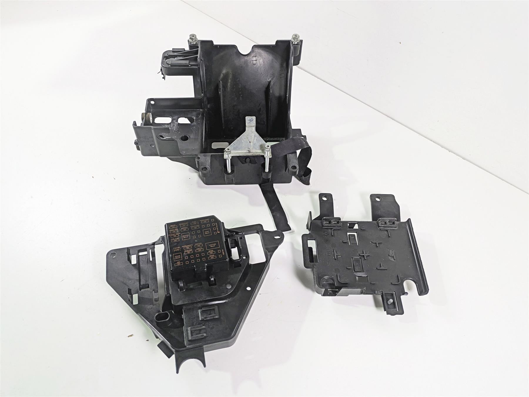 2010 Harley Touring FLHXSE CVO Street Glide Battery Tray Holder - Read 66281-09B {{ shop.shopifyCountryName }} - Mototech271