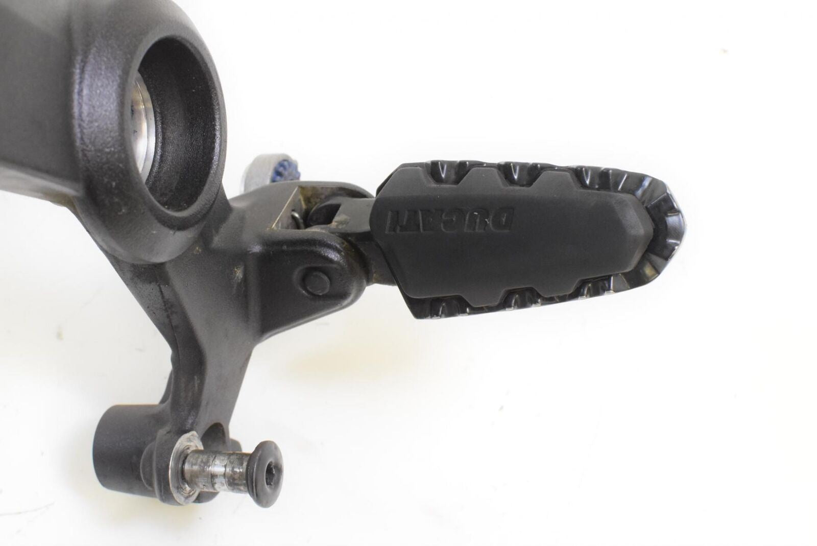 2012 Ducati Multistrada 1200S Left Footpeg Bracket Holder Mount Peg 69926201A {{ shop.shopifyCountryName }} - Mototech271