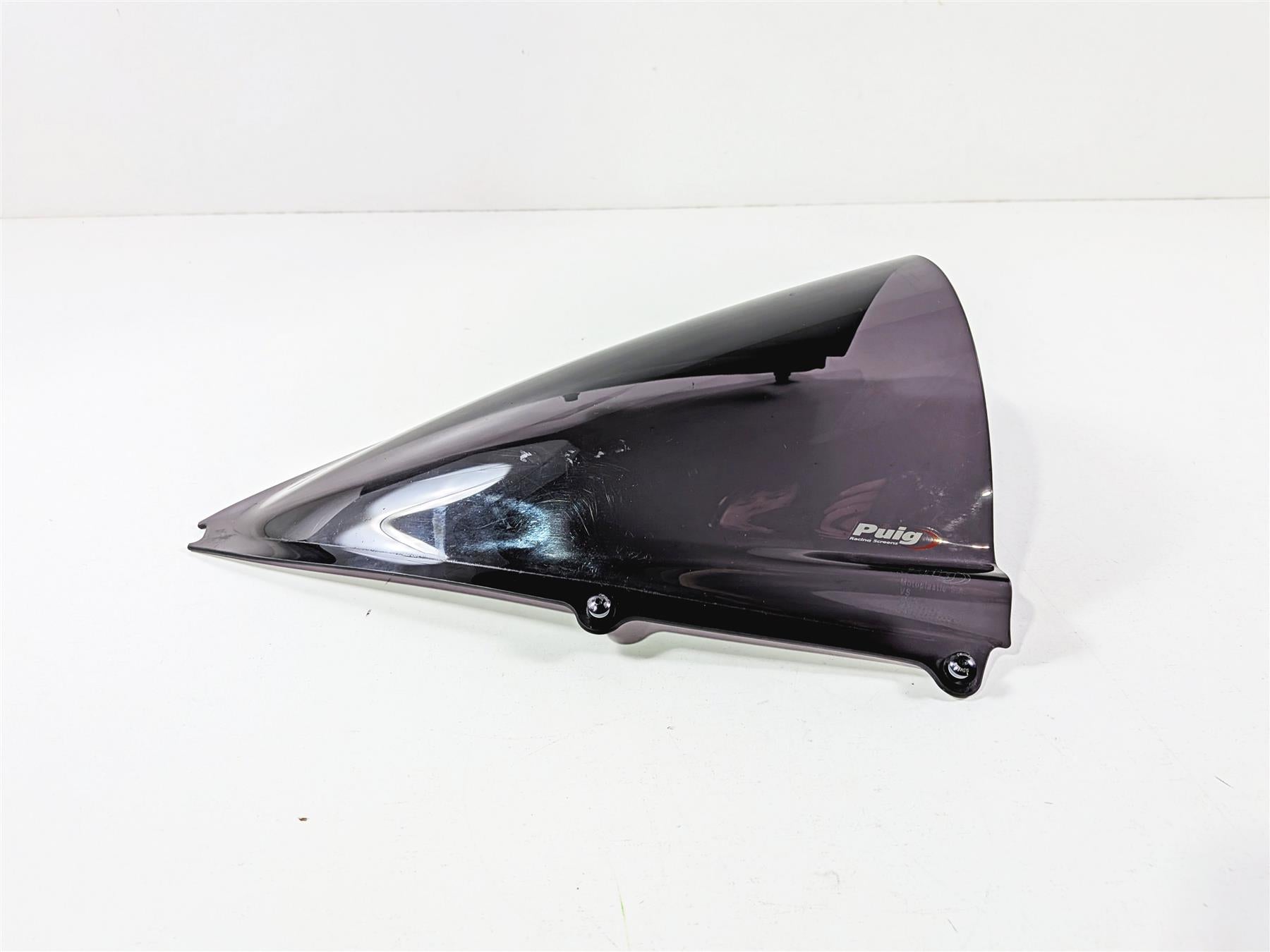 2014 Aprilia RSV4 RR Factory Puig Smoke Smoked Windshield Wind Shield Screen {{ shop.shopifyCountryName }} - Mototech271