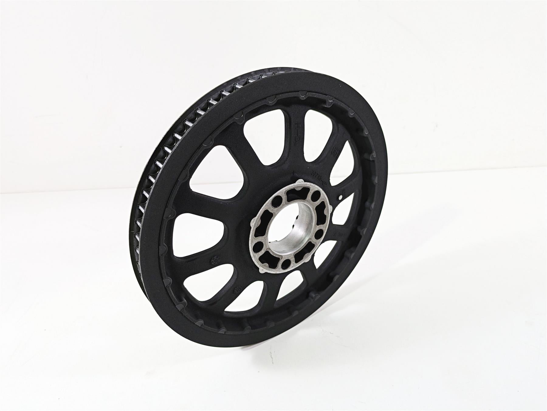 2009 Harley FLSTSB Cross Bones Rear Drive Belt Pulley 66T 20mm 37715-07 {{ shop.shopifyCountryName }} - Mototech271