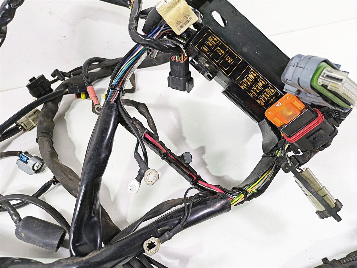 2009 Harley FLSTSB Cross Bones Wiring Harness Loom - No Cut 70431-08A {{ shop.shopifyCountryName }} - Mototech271