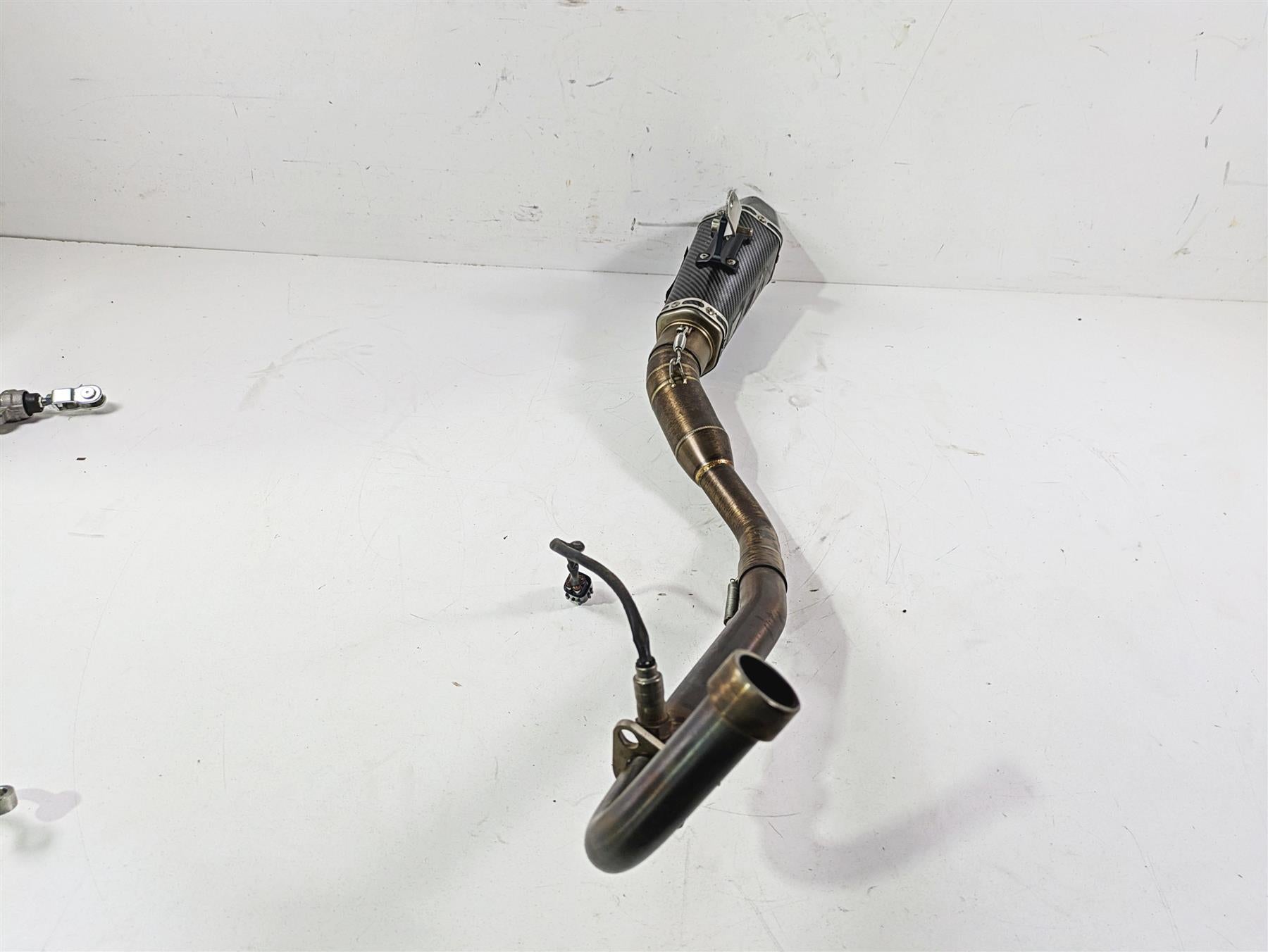 2021 Kawasaki Z125 Pro Aftermarket Exhaust Pipe Header System {{ shop.shopifyCountryName }} - Mototech271