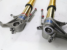 Load image into Gallery viewer, 2017 Ducati Monster 1200 S Front Ohlins Fork Legs READ 34520611A 34420611A
