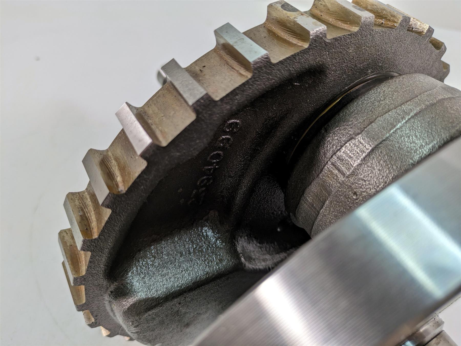 2000 Harley Dyna FXDL Low Rider Crankshaft Crank Shaft Big Twin 23957-99E {{ shop.shopifyCountryName }} - Mototech271