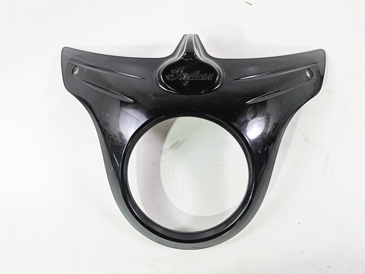 2017 Indian Chieftain Limited Black Headlight Cover Bezel Fairing 5439889 {{ shop.shopifyCountryName }} - Mototech271
