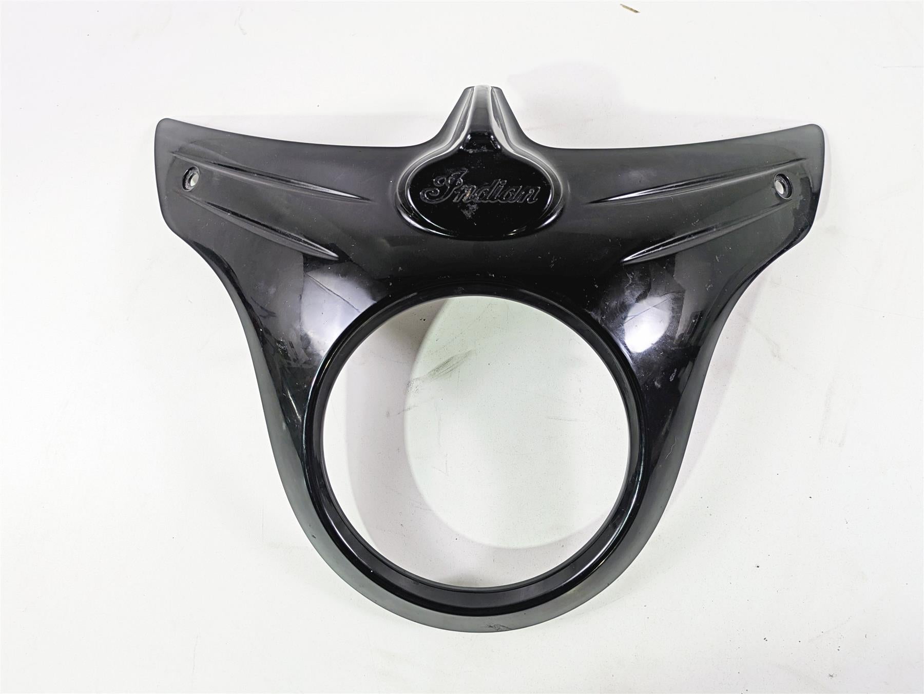 2017 Indian Chieftain Limited Black Headlight Cover Bezel Fairing 5439889 {{ shop.shopifyCountryName }} - Mototech271