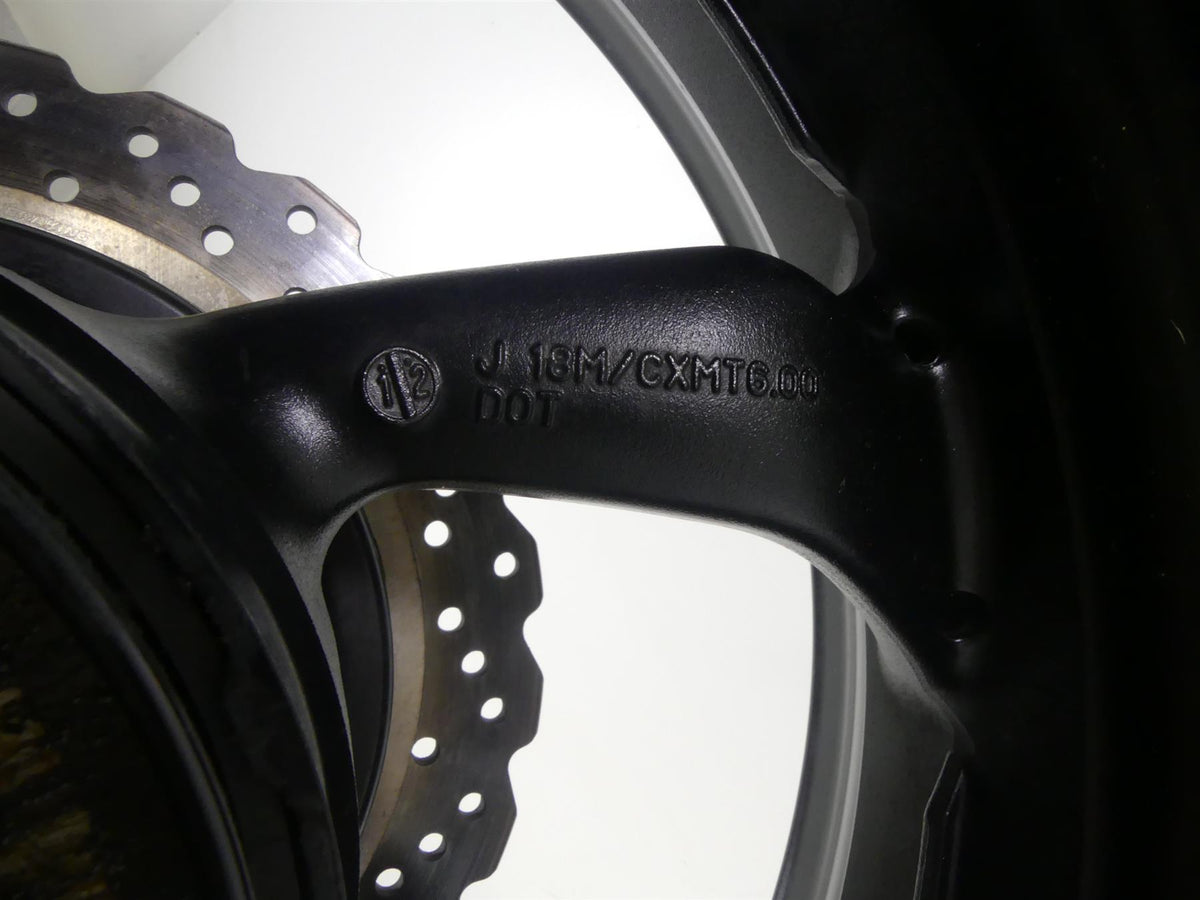 2013 Yamaha VMX17 V-Max 1700 Straight Rear Wheel Rim 18x6 2S3-25338-00-98 {{ shop.shopifyCountryName }} - Mototech271