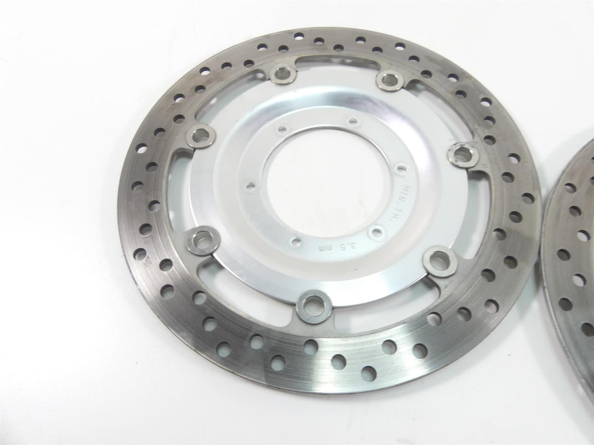 2002 Honda VTX1800 C Front Brake Rotor Disc Set 45120-MCH-003 45220-MCH-003 {{ shop.shopifyCountryName }} - Mototech271