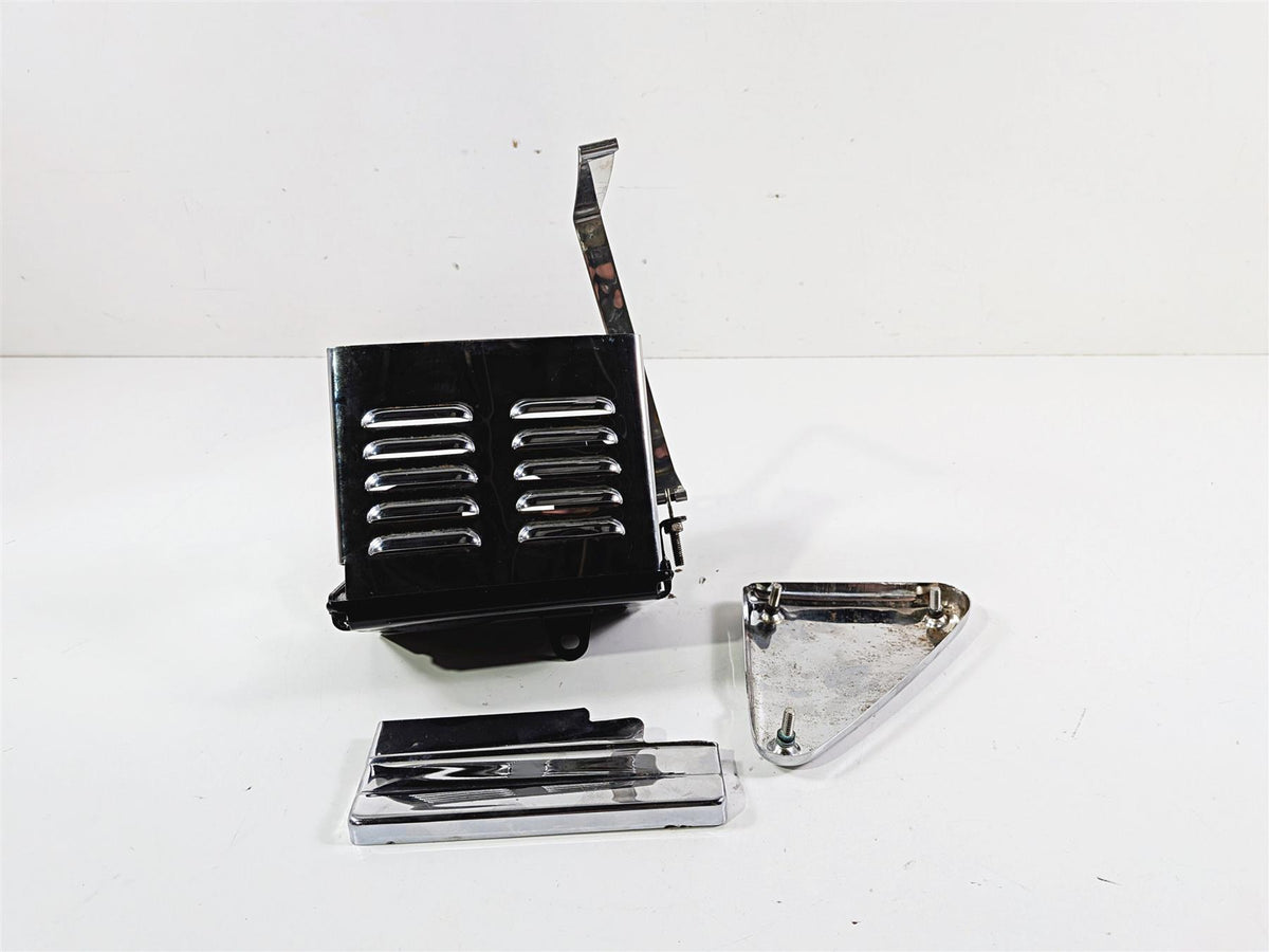 1995 Harley XL883 Sportster Hugger Battery Holder, Cover & Triangle 66194-94A {{ shop.shopifyCountryName }} - Mototech271