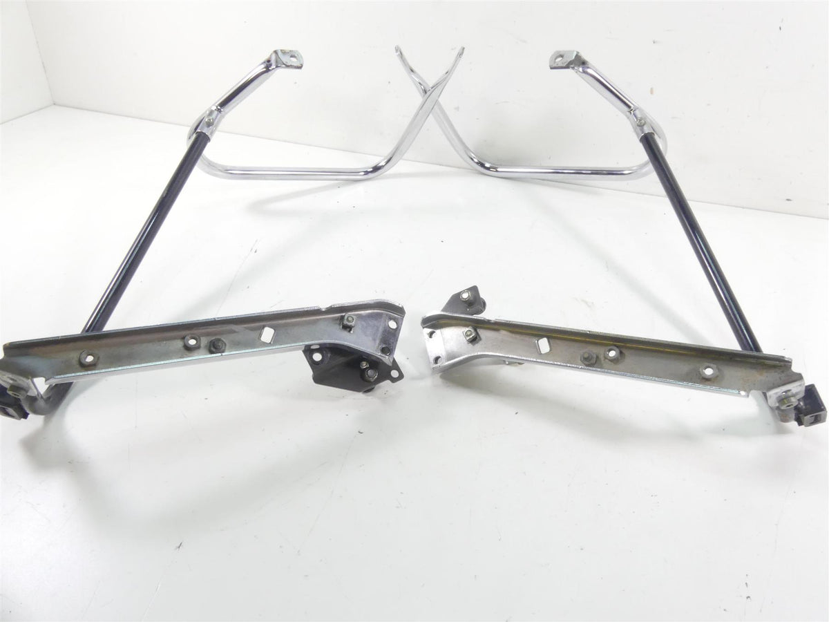 2002 Harley Touring FLHRCI Road King Chrome Saddlebag Guards 49201-97 49205-97 {{ shop.shopifyCountryName }} - Mototech271