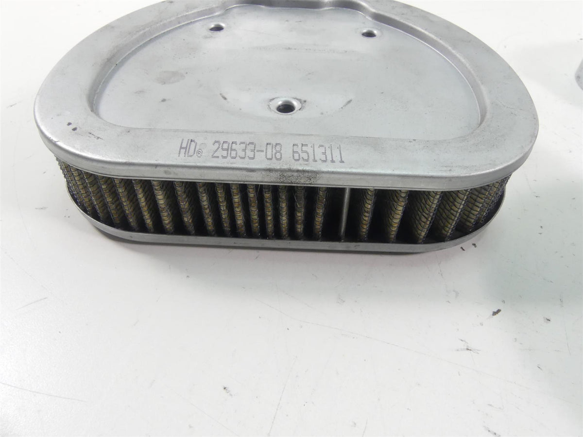 2013 Harley Touring FLHTK Electra Glide Air Filter Cleaner Breather Set 29630-08 {{ shop.shopifyCountryName }} - Mototech271