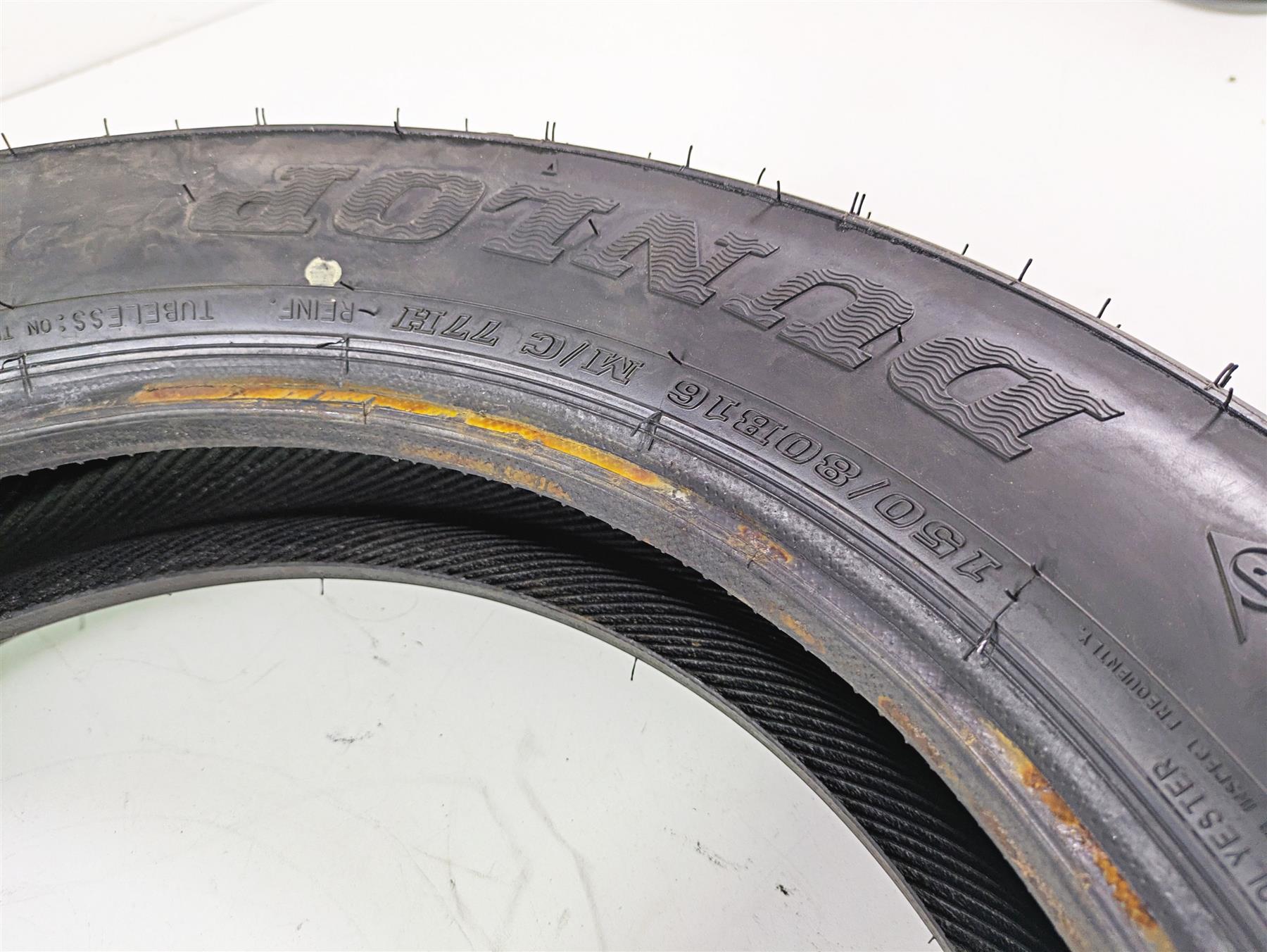 Used Rear Motorcycle Tire Dunlop D401T American Elite 150/80B16 43200063 {{ shop.shopifyCountryName }} - Mototech271