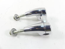Load image into Gallery viewer, 2015 Harley FLD Dyna Switchback Handlebar Chrome Riser Holder Set 55900005 | Mototech271
