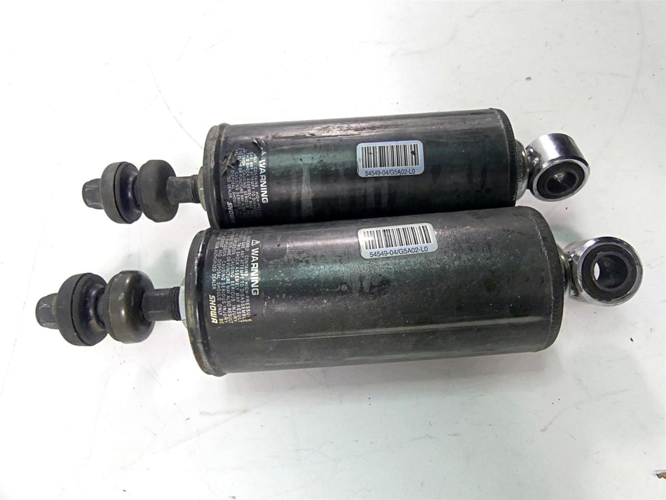 2011 Harley Softail FXS Blackline Straight Rear Showa Suspension Shocks 54549-04 {{ shop.shopifyCountryName }} - Mototech271