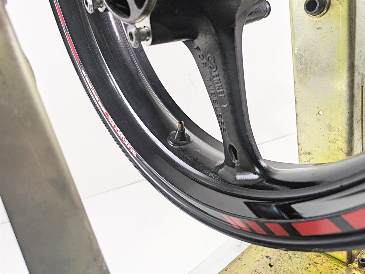 2006 Suzuki GSXR1000 K6 Front Wheel Rim 17x3.5 - READ - 54111-41G10-019 {{ shop.shopifyCountryName }} - Mototech271