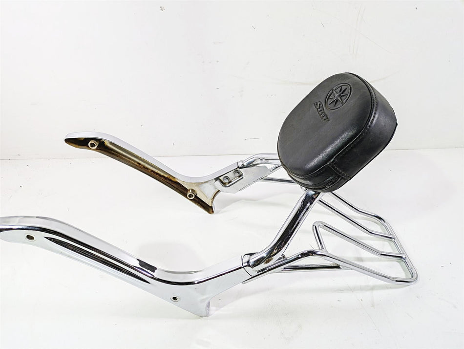 2007 Yamaha XVS1300 V-Star Rear Sissybar Luggage Rack Set 5S6-2164F-00-00 {{ shop.shopifyCountryName }} - Mototech271
