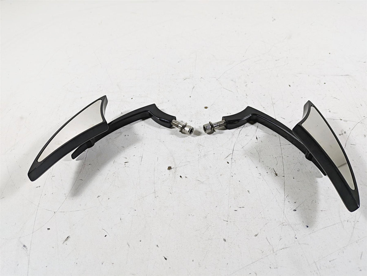 2015 Harley Touring FLHXS Street Glide Black Blade Rear View Mirror Set {{ shop.shopifyCountryName }} - Mototech271