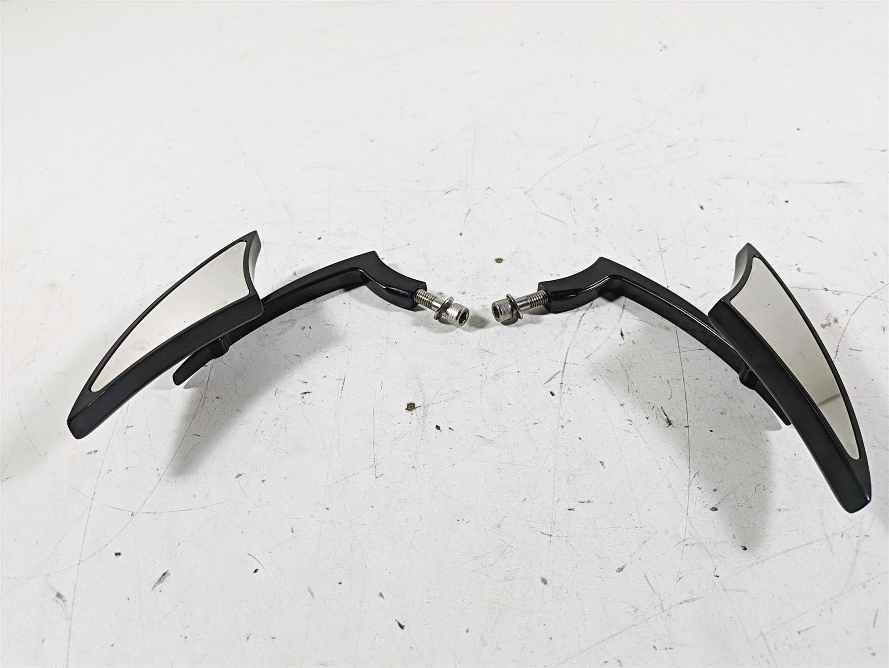 2015 Harley Touring FLHXS Street Glide Black Blade Rear View Mirror Set {{ shop.shopifyCountryName }} - Mototech271