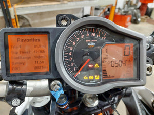 2018 KTM 1090 Adventure R Speedometer Gauge Instrument - 10k - Read 60414069000 | Mototech271