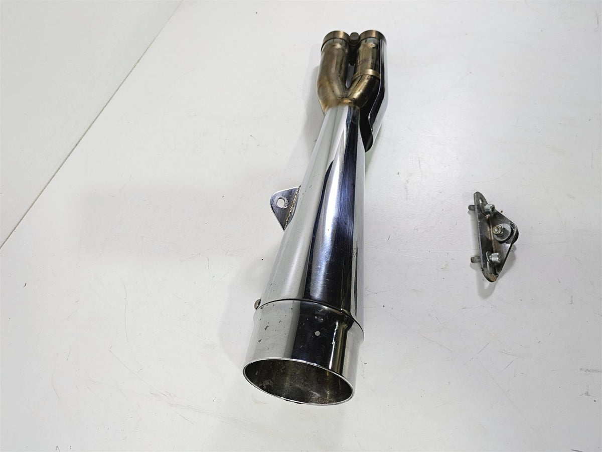 2006 Harley VRSCR Street V-Rod CFR Slip On Exhaust Pipe Muffler Set VEX001 {{ shop.shopifyCountryName }} - Mototech271
