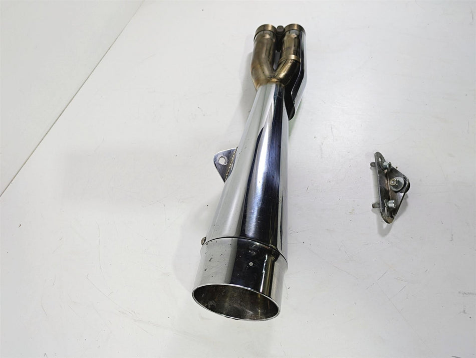 2006 Harley VRSCR Street V-Rod CFR Slip On Exhaust Pipe Muffler Set VEX001 {{ shop.shopifyCountryName }} - Mototech271