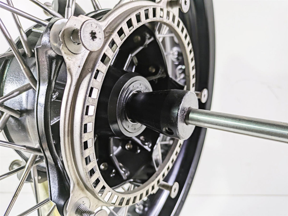 2014 BMW R nine T R9T K21 Front Wheel Rim Black Spoke 17x3.5 -Ding 36318546108 {{ shop.shopifyCountryName }} - Mototech271