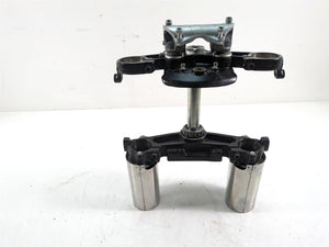 2014 Harley Touring FLHTK Electra Glide Upper Lower Triple Tree & Riser 45900091