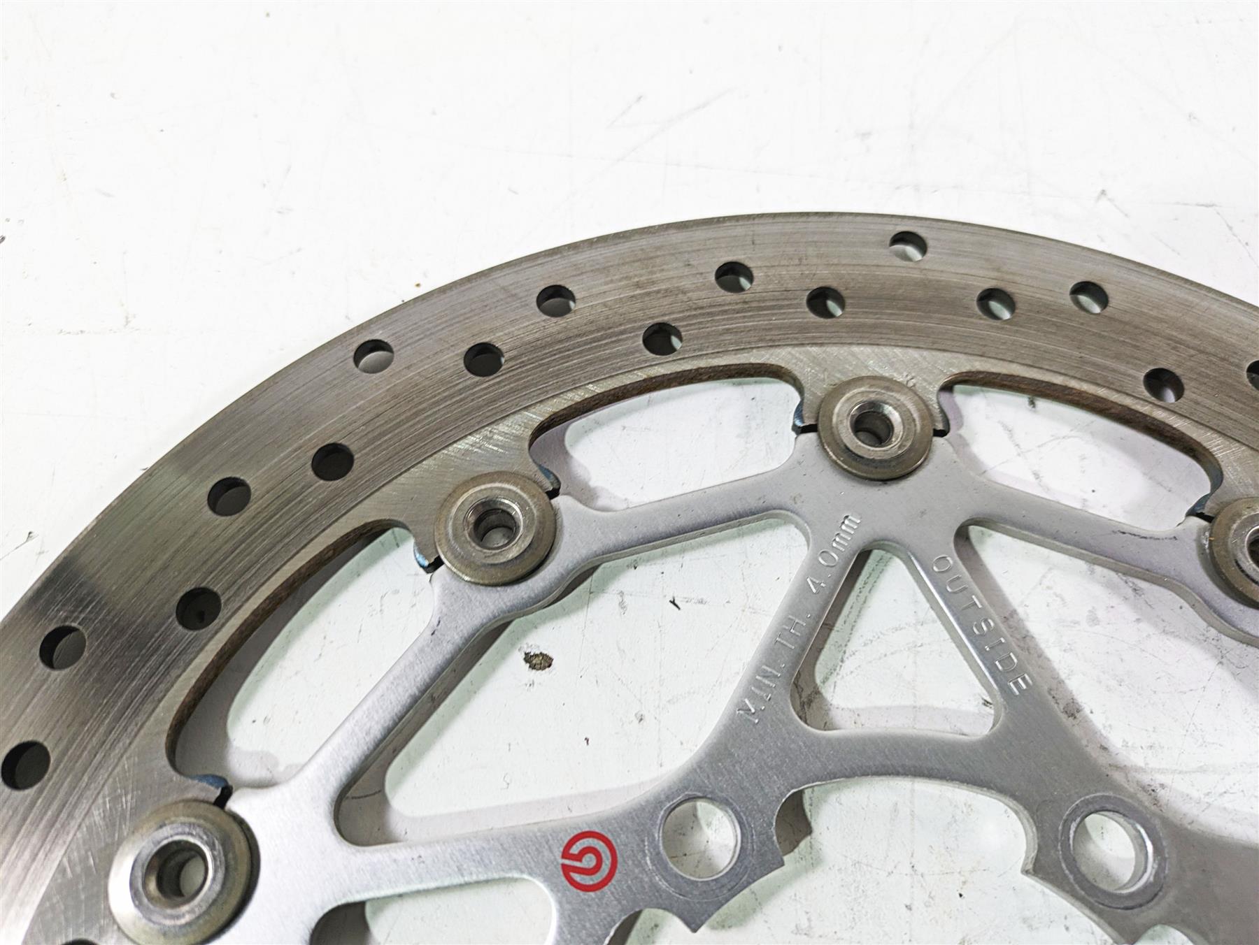 2023 Triumph Street Triple 765 RS Brembo Front Brake Rotor Disc Set 2k T2022080 {{ shop.shopifyCountryName }} - Mototech271