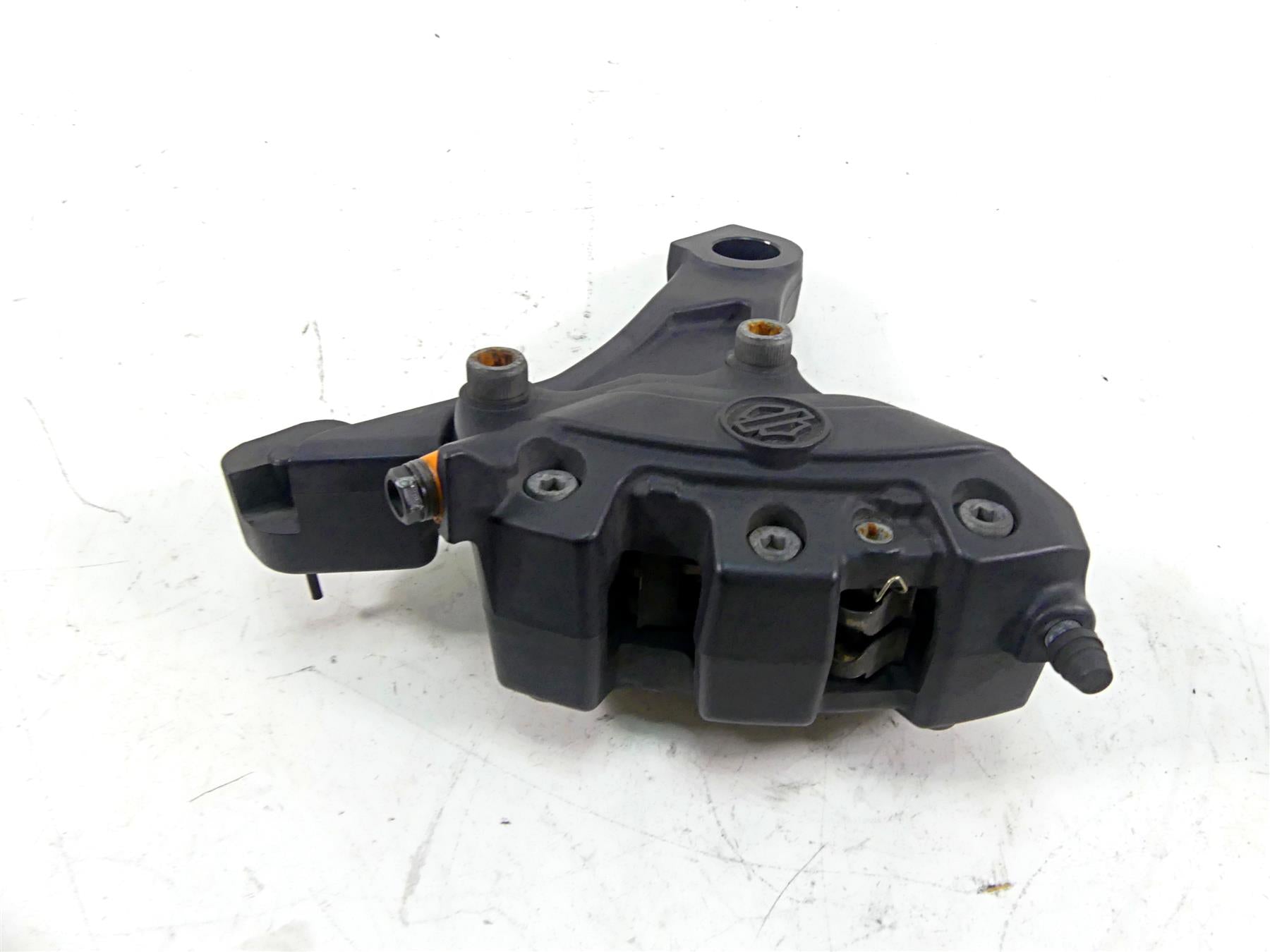 2008 Harley Touring FLHX Street Glide Rear Brake Caliper & 1" Bracket 44080-08C {{ shop.shopifyCountryName }} - Mototech271