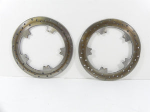 2016 Harley FXDLS Dyna Low Rider Front Brake Rotor Disc Set 44553-06A