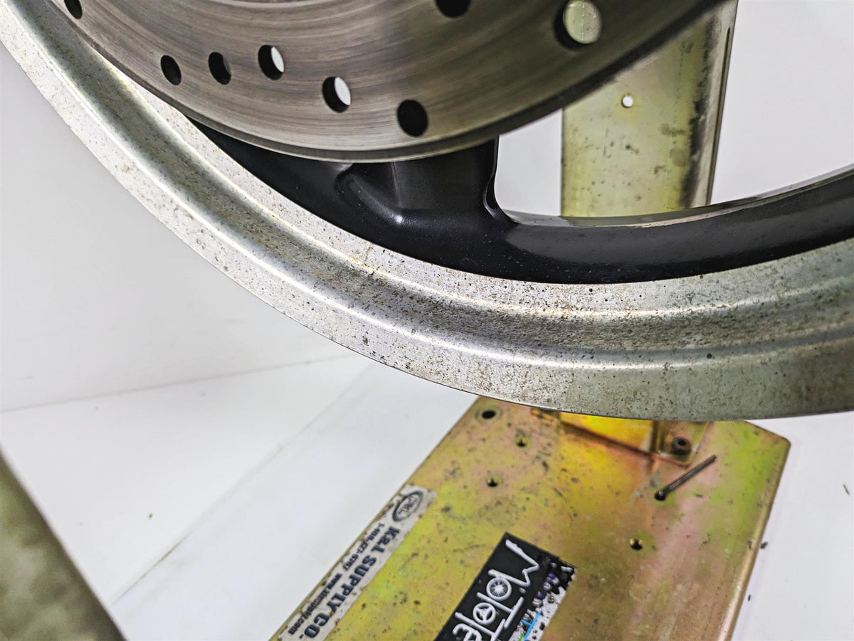 2012 Harley FLD Dyna Switchback Front Wheel Rim Straight 18x3.5 47855-12 {{ shop.shopifyCountryName }} - Mototech271