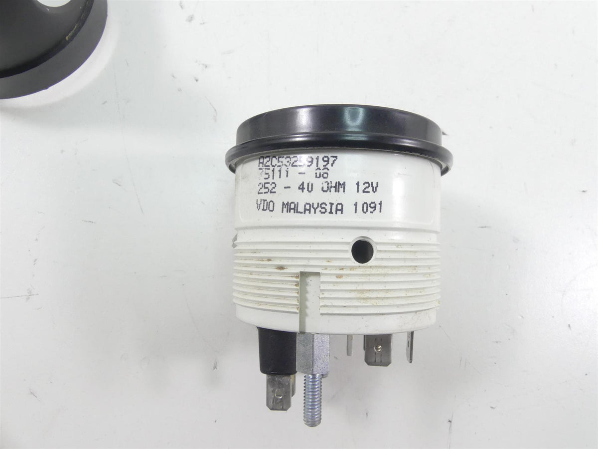 2012 Harley Touring FLHTP Electra Glide Fuel Level Gauge Instrument 75111-08 {{ shop.shopifyCountryName }} - Mototech271