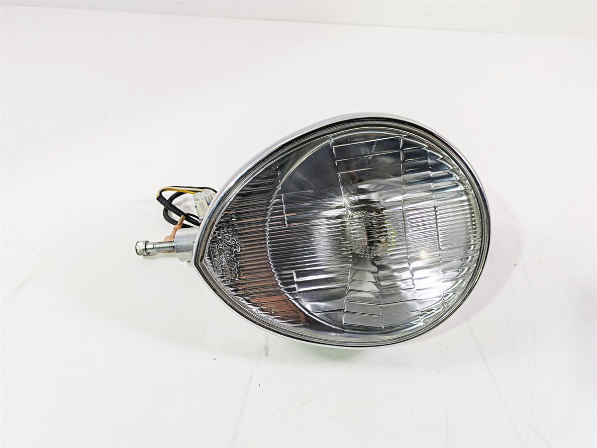 2002 Indian Spirit Deluxe Headlamp Light Lamp Lens & Bucket & Mount 68-126 {{ shop.shopifyCountryName }} - Mototech271