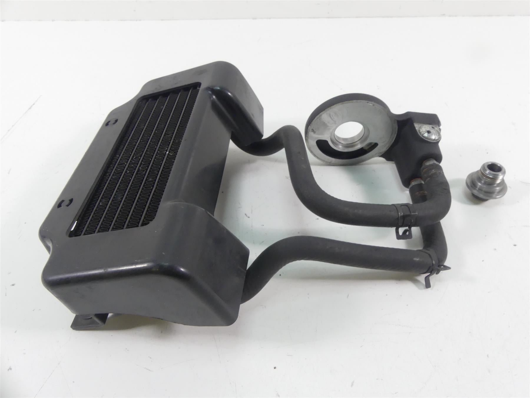 2016 Harley Touring FLTRX Road Glide Oil Cooler Flange Cover Set 63083-11 | Mototech271