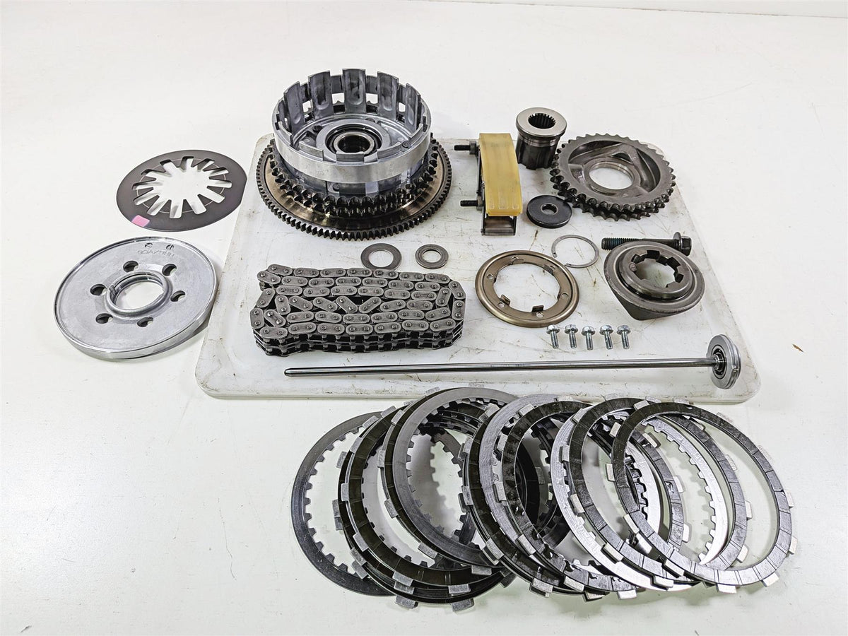 2008 Harley FXDSE CVO Dyna Primary Drive Clutch Discs Compensator 37817-07-Mototech271