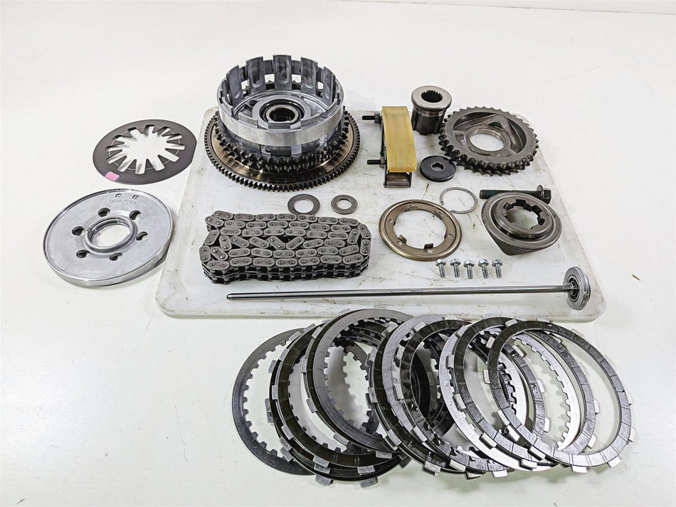 2008 Harley FXDSE CVO Dyna Primary Drive Clutch Discs Compensator 37817-07-Mototech271