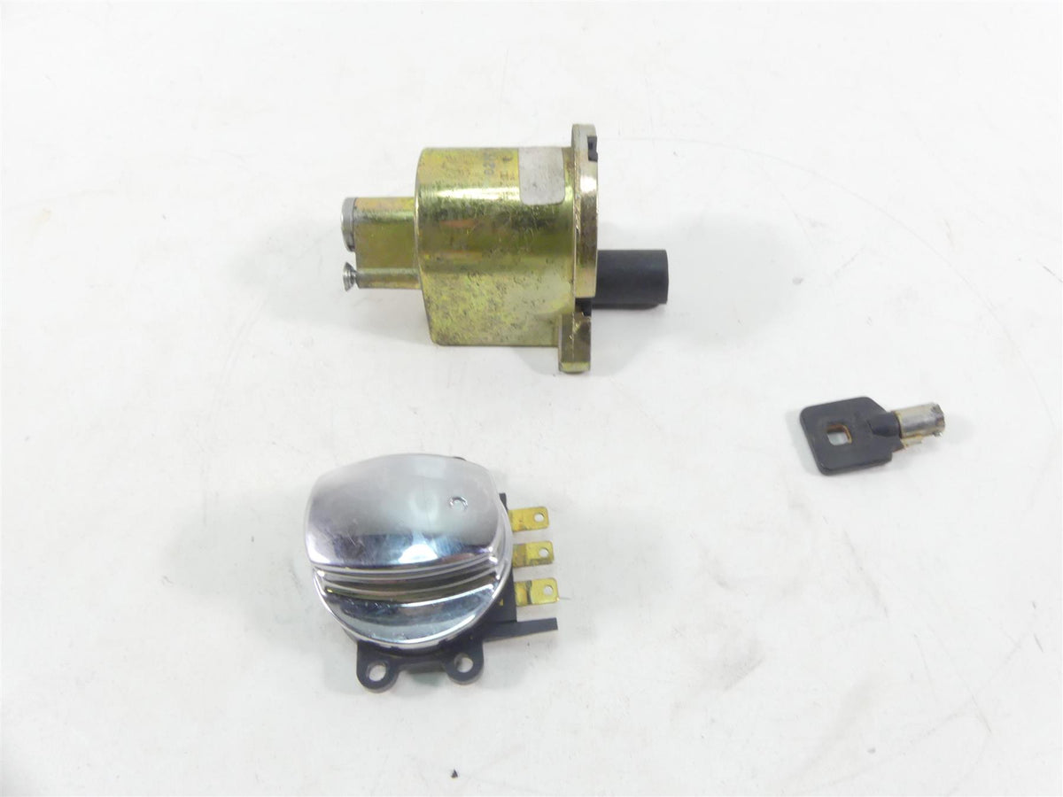 2001 Harley Touring FLHRCI Road King Ignition Switch Key Lock Set 71313-96A {{ shop.shopifyCountryName }} - Mototech271
